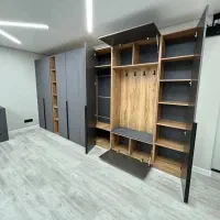 کابینت ودکوراسیون داخلی چوب طلایی