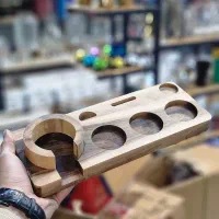 استند چوبی اکسسوری قهوه استند اسسوری چوبی