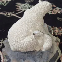 مجسمه خرس قطبی|مجسمه، تندیس، ماکت|کرمانشاه, |دیوار