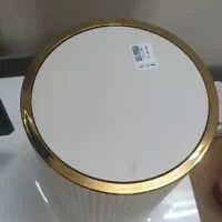 سطل زباله لاکچری کرم رنگ