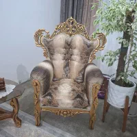 مبل سلطنتی ۷ نفره کاملا سالم|مبلمان خانگی و میز عسلی|مشگین شهر, |دیوار