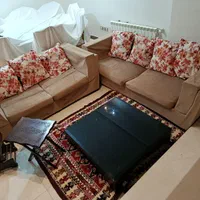 میز کار و کاناپه ۶ نفره و میز عمارات وسط|مبلمان خانگی و میز عسلی|تهران, شهرک صدرا|دیوار
