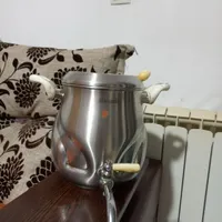 کتری شیرداراستیل کف چدن
