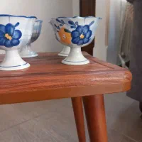 بستنی خوری گلی پنبه نو بدون قاشق|ظروف سرو و پذیرایی|رشت, معلم|دیوار