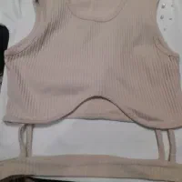 کراپ تاپ و تیشرت زنانه طرح متنوع|لباس|گرگان, |دیوار