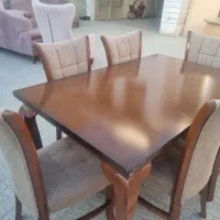 فروش میز و صندلی نهار خوری 6نفره|میز و صندلی غذاخوری|ایوان, |دیوار