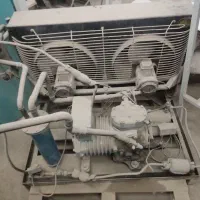 کمپرسور سردخانه هفت ونیم اسب وکندانسور آلمانی