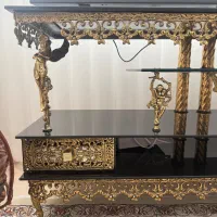 میز تی وی واینه کنسول برنز