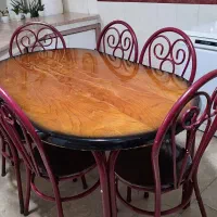 میز غذا خوری ۶ نفره