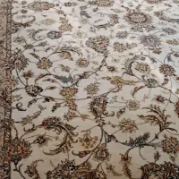 دو تخته فرش ۹متری فرش مشهداصل«طرح افشان دستبافنما»