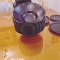 ظروف ملامین مشکی( مناسب کافه رستوران )|ظروف سرو و پذیرایی|تهران, شهرآرا|دیوار