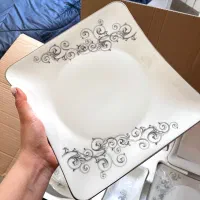 سرویس چینی ۱۲ نفره زرین|ظروف سرو و پذیرایی|گرگان, |دیوار