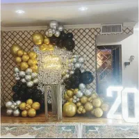 گل آرایی وبادکنک آرایی کردان سهیلیه جهانشهرو...