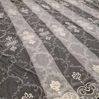 پارچه پرده تور قاب جدید ۳مترعرض نخ پنبه دیزاین|پرده، رانر، رومیزی|مشهد, سراب|دیوار