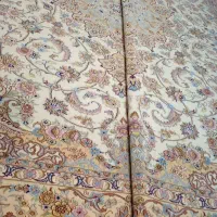 جفت ۹متری نقشه اصفهان گل ابریشم عالی|فرش|اصفهان, نقش جهان|دیوار