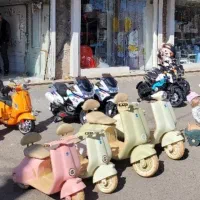 موتور شارژی وسپا فضایی /اقساط ۴ ماه چکی|اسباب‌‌بازی|تاکستان, |دیوار