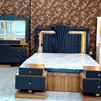 سرویس خواب طاووسی|تخت و سرویس خواب|قم, کلهری|دیوار