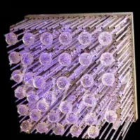 لوستر سقفی چند رنگ کنترل دار