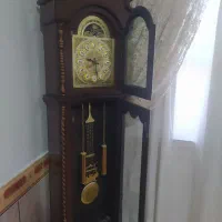 ساعت ایستاده چوبی لنگردار