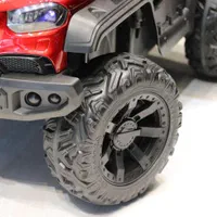 ماشین شارژی بنز آفرودی لاستیک ژلهای (موتور شارژی)|اسباببازی بچه|مشهد, آبکوه|دیوار