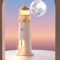 چراغ خواب طرح فانوس|چراغ خواب و آباژور|جهرم, |دیوار