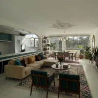 ۹۰ متری ۲ خواب گلخانه خانه اصفهان