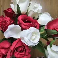 ۱۵شاخه گل رز مصنوعی