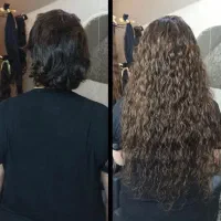 اکستنشن موی طبیعی بدون آسیب با بهترین چسب کره ای|خدمات آرایشگری و زیبایی|اصفهان, پوریای ولی|دیوار
