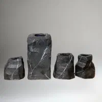 گلدان دکوری دستساز - طرح سنگ - نونب|صنایع دستی و سایر لوازم تزئینی|تهران, یافتآباد|دیوار