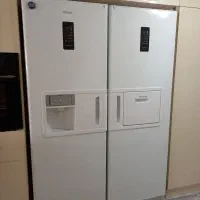 یخچال و فریزر دوقلو هیمالیا در حد نو