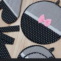 دوخت سرویس اشپزخانه|سفره، حوله، دستمال آشپزخانه|سنندج, |دیوار