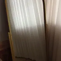 اینه قدی قاب فلزی رنگ طلایی اندازه ۸۰*۱۸۰