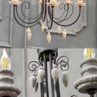 لوستر مدرن و خاص|لوستر و چراغ آویز|کیش, |دیوار