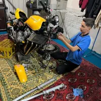 تعمیرات موتورسیکلت انژکتوری  بنلی ترل سی اف نینجا