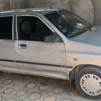 پراید نقره ای مدل نود ویک