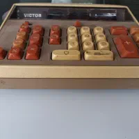 ماشین حساب قدیمی|کلکسیون اشیاء عتیقه|قم, نیروگاه|دیوار