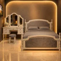 سرویس خواب مدل کرال چوبی
