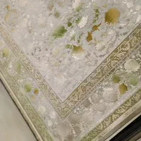 فرش نقش کهن در طرح *بژ ونقره ایی۱۲۰۰|فرش|بوشهر, |دیوار