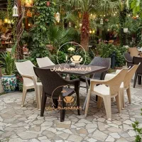 صندلی پلاستیکی طرح یاسی|میز و صندلی غذاخوری|تهران, میدان ولیعصر|دیوار