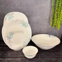 سرویس لومینارک فرانسه طرح رز سبز