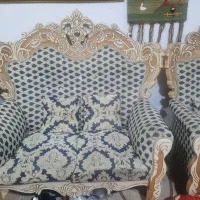 ۱دست مبل استیل دسته چوبی
