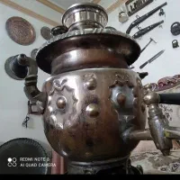 سماور نفتی برنجی عتیقه و آنتیک دکوری سماور قدیمی|سماور، چای‌ساز، قهوه‌ساز|مشهد, الهیه|دیوار