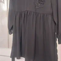 ۲مدل پیراهن و کفش مشکی دخترانه مناسب ماه محرم
