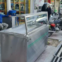 یخچال کانتر سرد ( تاپینگ سبزی ) ۴ لگنه شیک و زیبا|فروشگاه و مغازه|قم, نیروگاه|دیوار