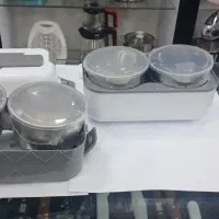 ظرف غذا دو طبقه برقی|ظروف نگهدارنده، پلاستیکی، یک‌بارمصرف|کرج, مصباح|دیوار