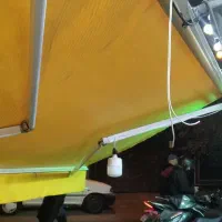 سایبان فنری آلومینیومی ۴ فصل درحد نو|مصالح و تجهیزات ساختمان|تهران, ائمه اطهار|دیوار