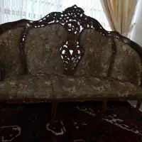 مبل سلطنتی نه نفره با جلو مبلی