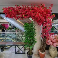 درختچه گل شکوفه گیلاس سیب بهاری|گل مصنوعی|فردیس, |دیوار