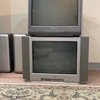 دوعدد تلوزیون رنگی سونی