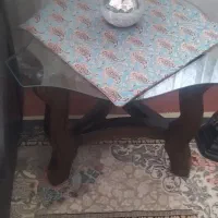 میزبه همراه دو عسلی تمیزوستلم|مبلمان خانگی و میز عسلی|خمین, |دیوار